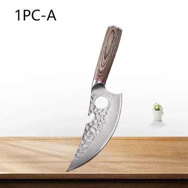 Premium Japanese Stainless Steel Bone Chopping Knife - InspiredGrabs.com